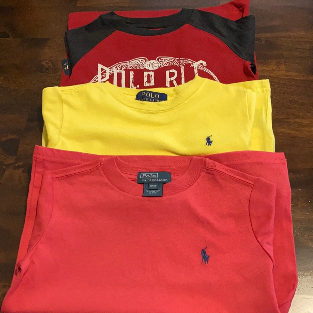 NEW Polo boys shirts 3/3T